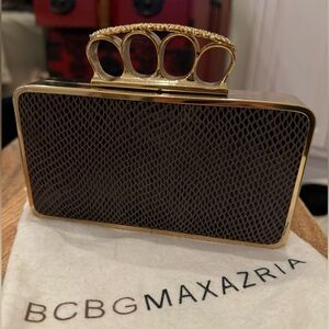 BCBG Max Azria Knuckle Clutch